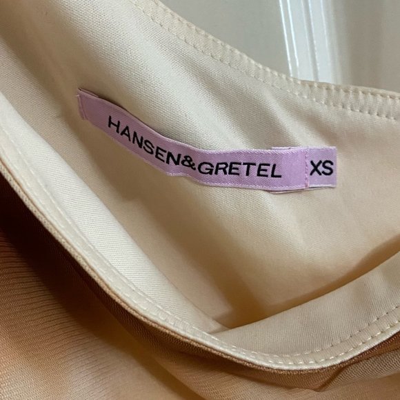 Hansen & Gretel Madre Dress in Tan - Picture 2 of 9